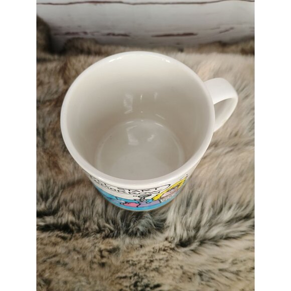 Vintage Applause "I'll Start Tomorrow" Mug Humorous Couch Potato Cup Made in Kor - Picture 3 of 6